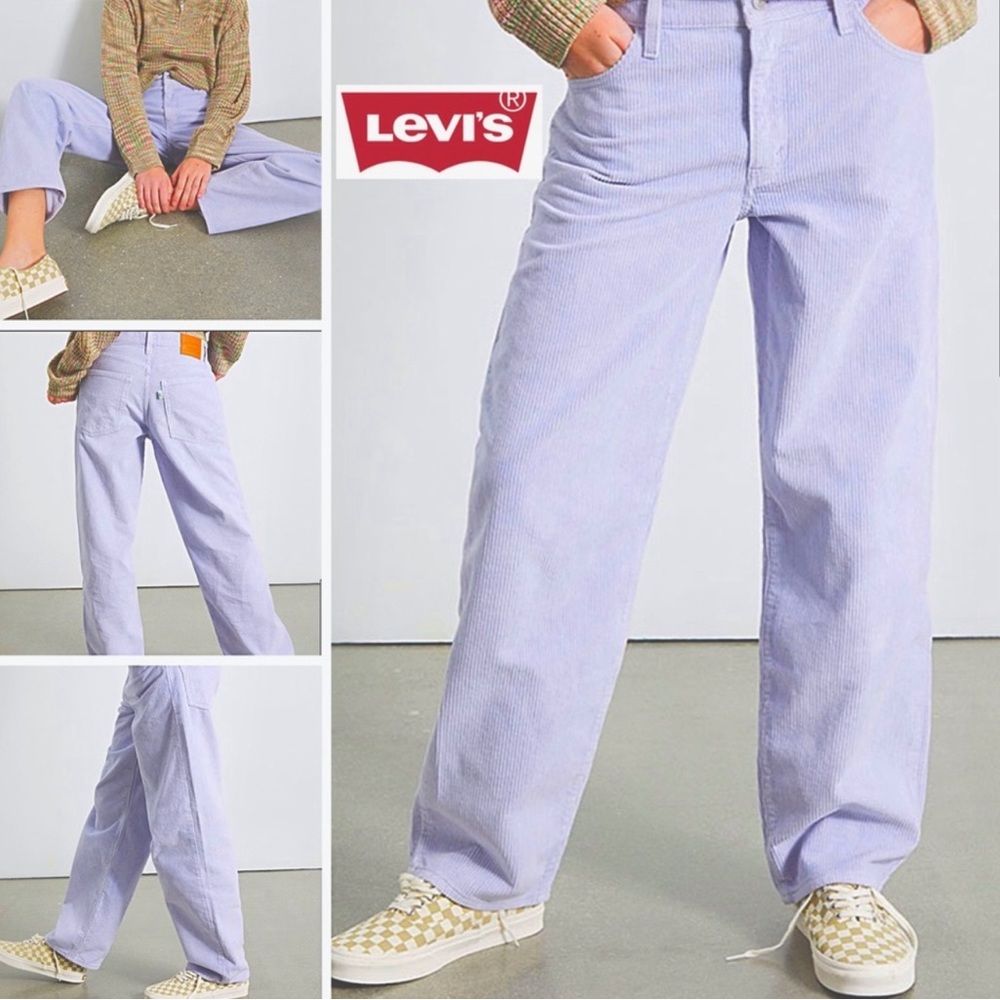 LEVI’S - Baggy Dad Jean - Corduroy- light purple - 25